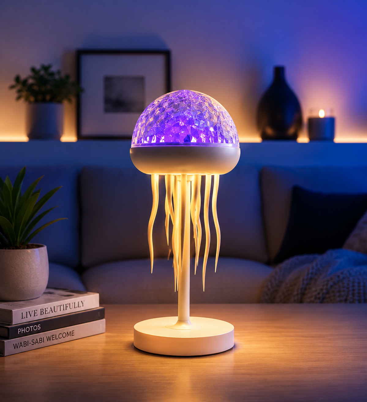 Jellyfish Lamp for Relaxing Spaces